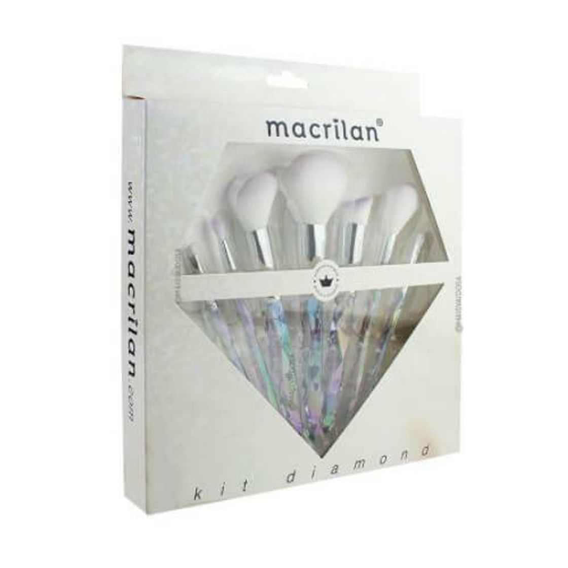 Fashion Kit De Pincel Diamond – Macrilan – Sousa Biju & VIP Make-Up