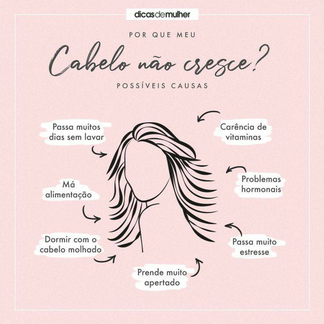 Social Dicas para cabelos