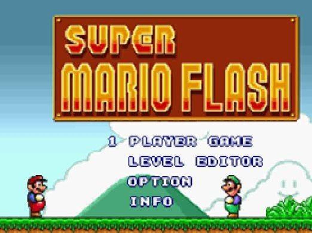 Moda Super Mario Flash 🔌🎮