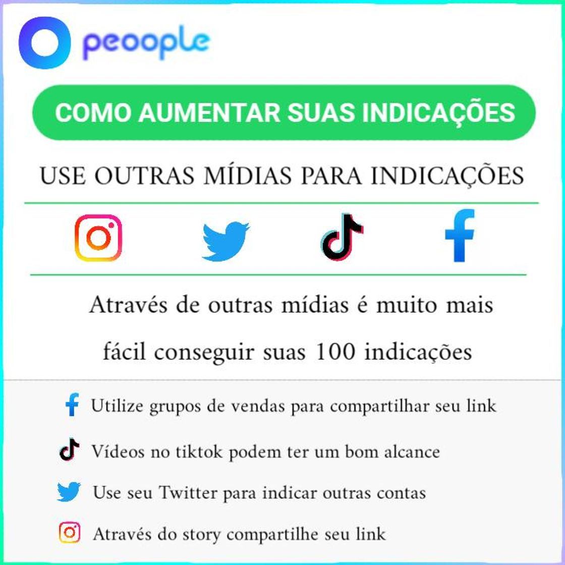 Moda Aumente suas indicações