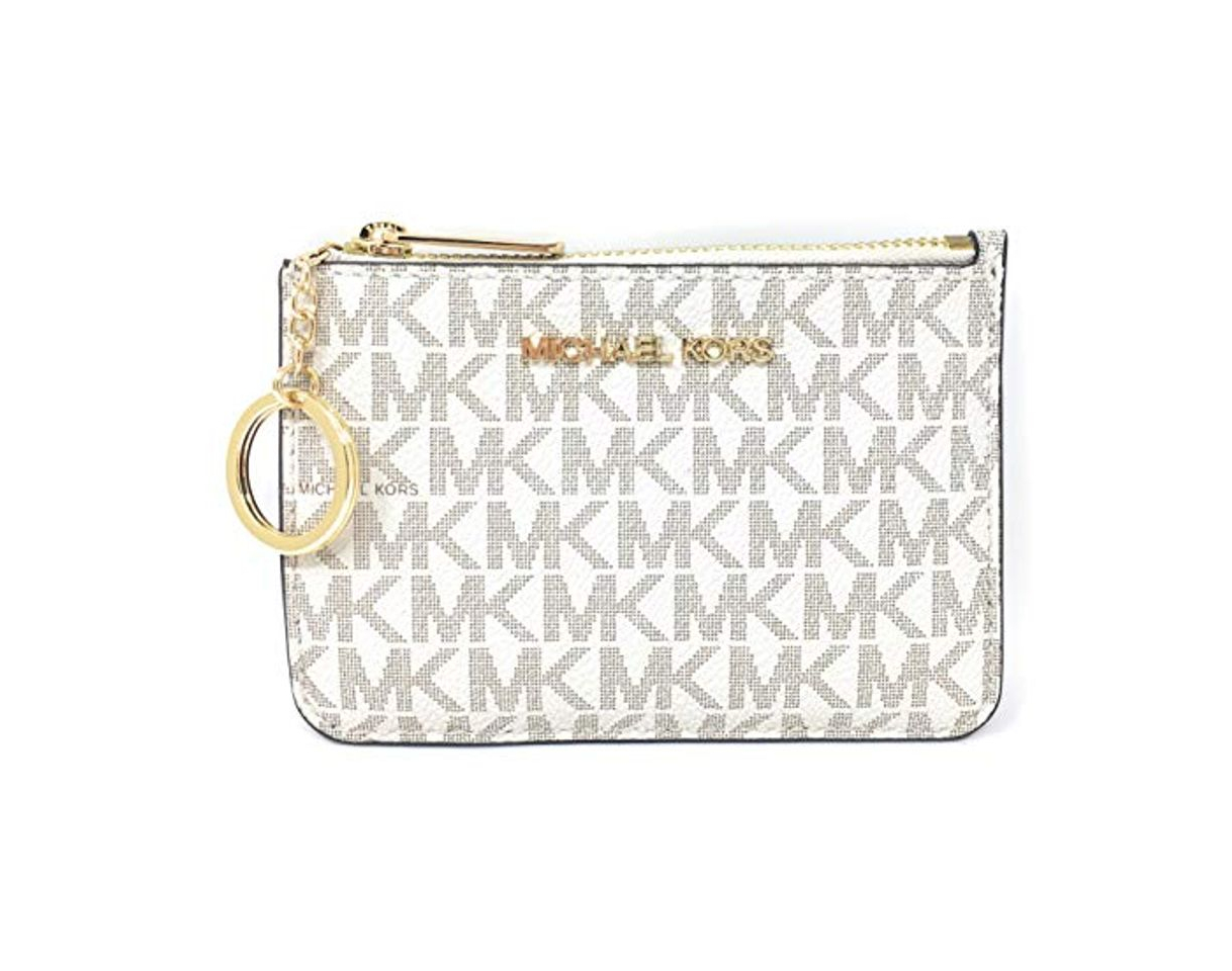 Moda Michael Kors Jet Set Travel Small Top Zip Coin Pouch with ID