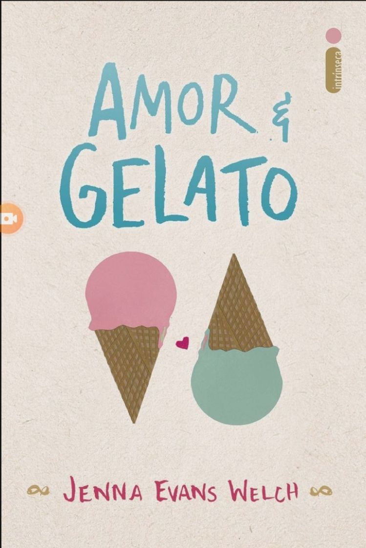 Book Amor e gelato