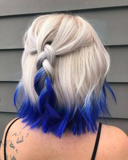 Blue hair 