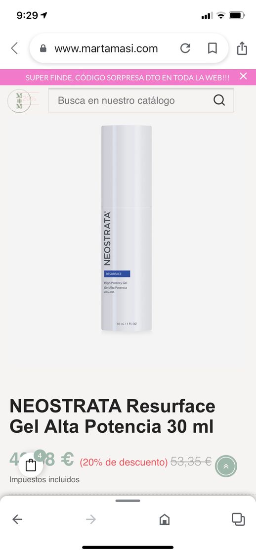 Moda NEOSTRATA Resurface Gel Alta Potencia 30 ml