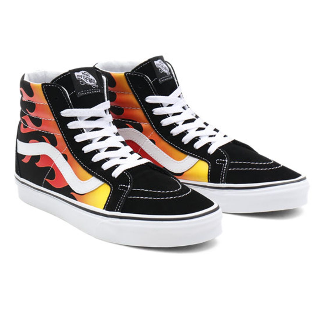 Moda Vans flame