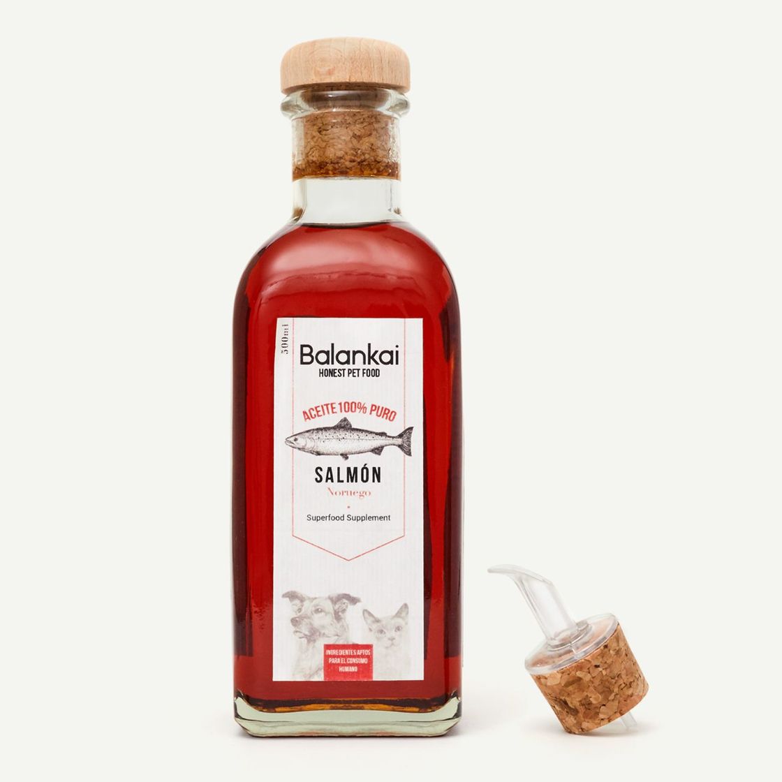 ACEITE 100% PURO DE SALMÓN NORUEGO