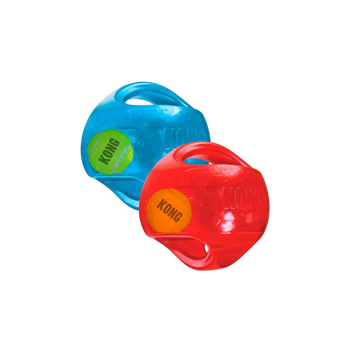 KONG Jumbler pelota para perros 2 en 1