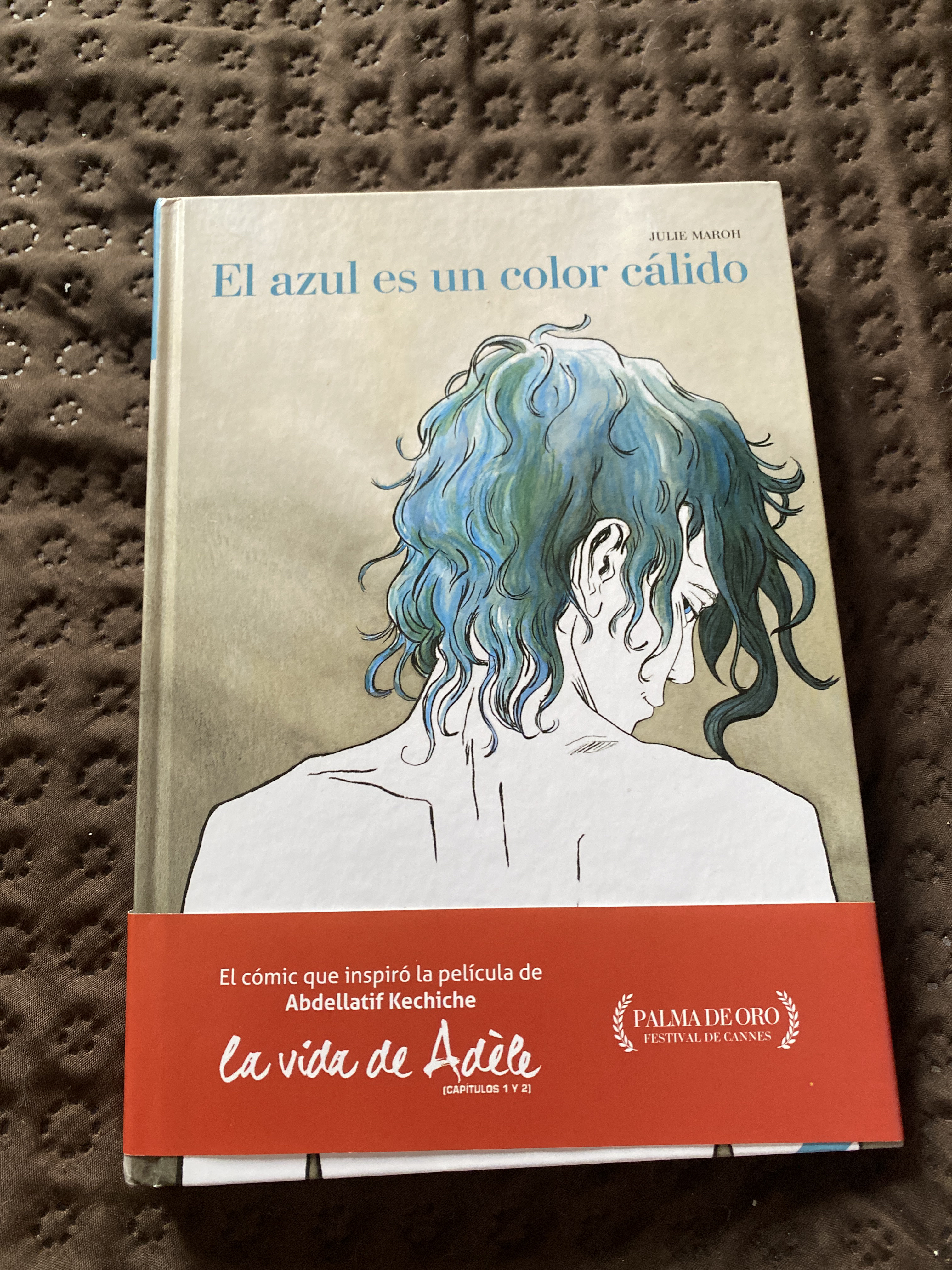 Book El azul es un color cálido 