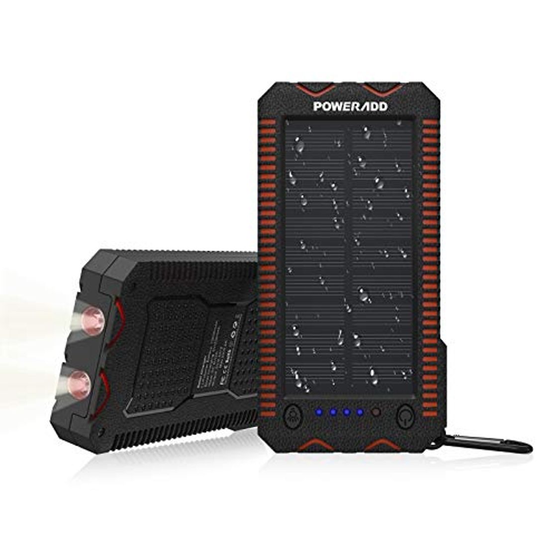 Electrónica POWERADD Cargador Solar Portátil con 12000mAh