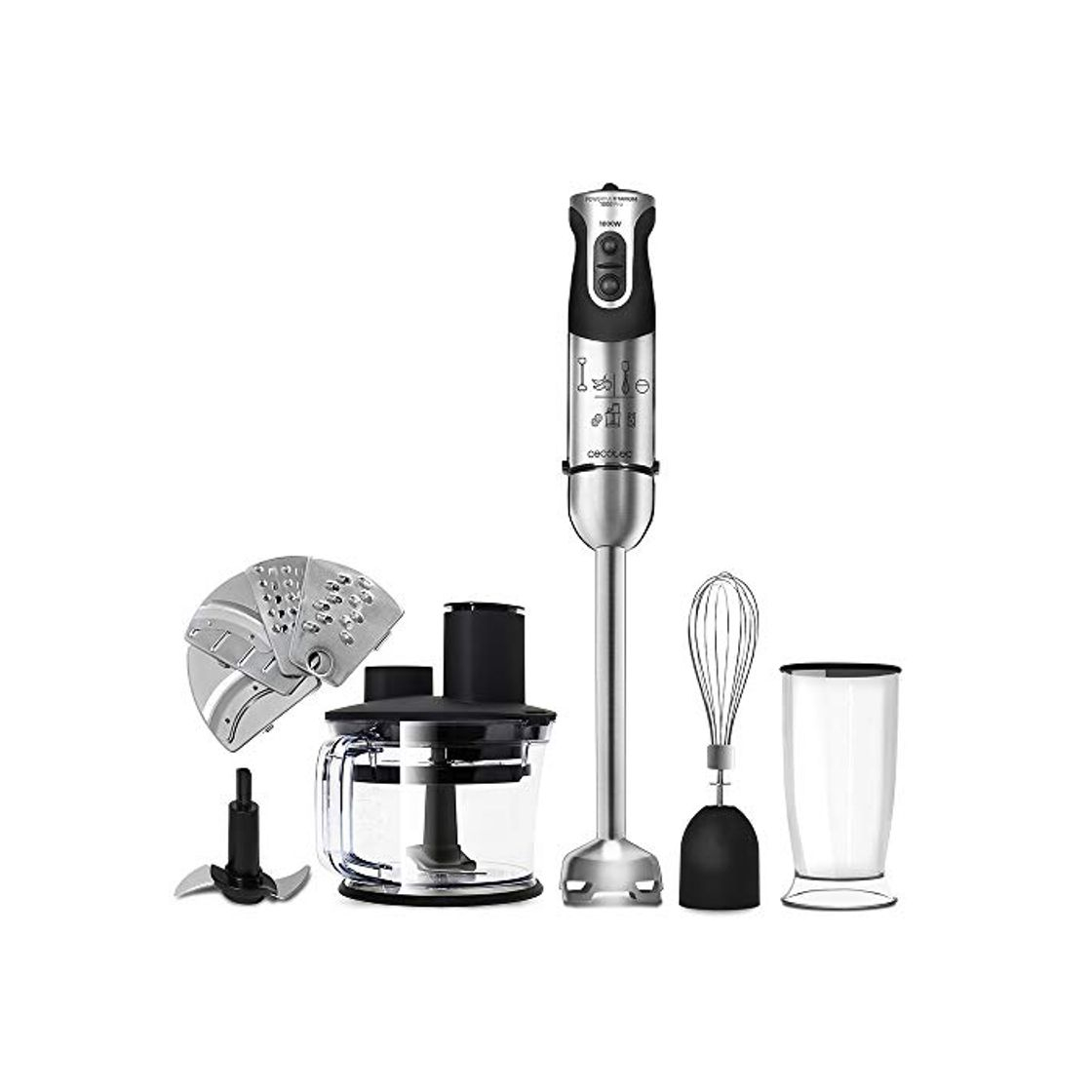 Social Cecotec Powerful Titanium 1000 Pro - Batidora de Mano de Pie