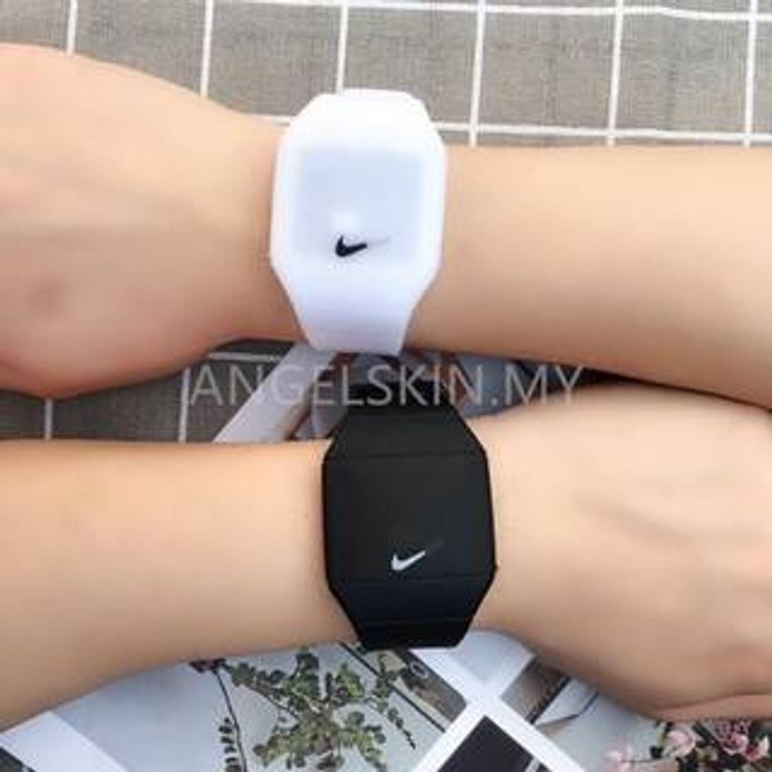 Moda Relógio Nike de led a prova'd água na Shopee 