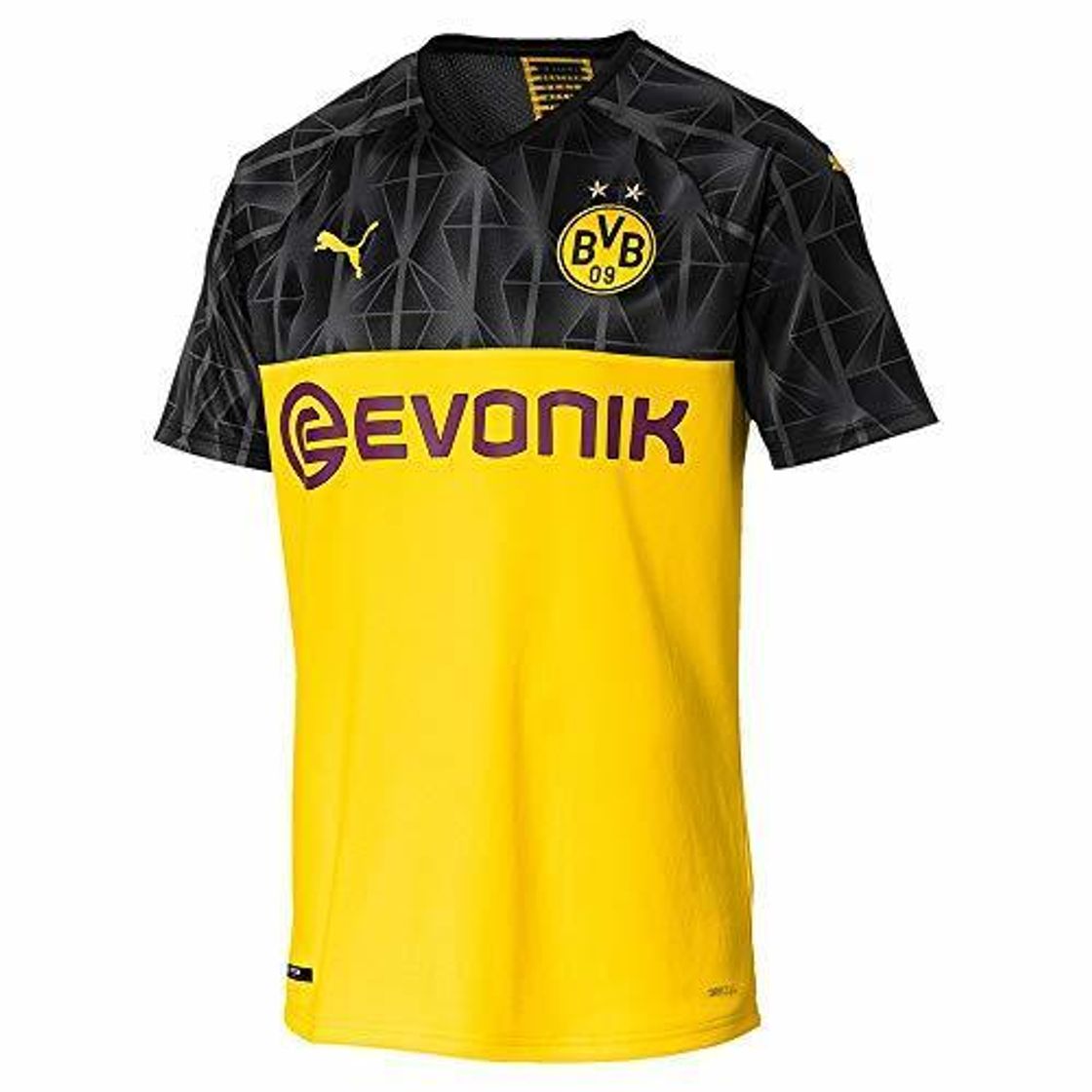 Fitness PUMA BVB Cup Shirt Replica Jr with Evonik Without Opel Logo Maillot