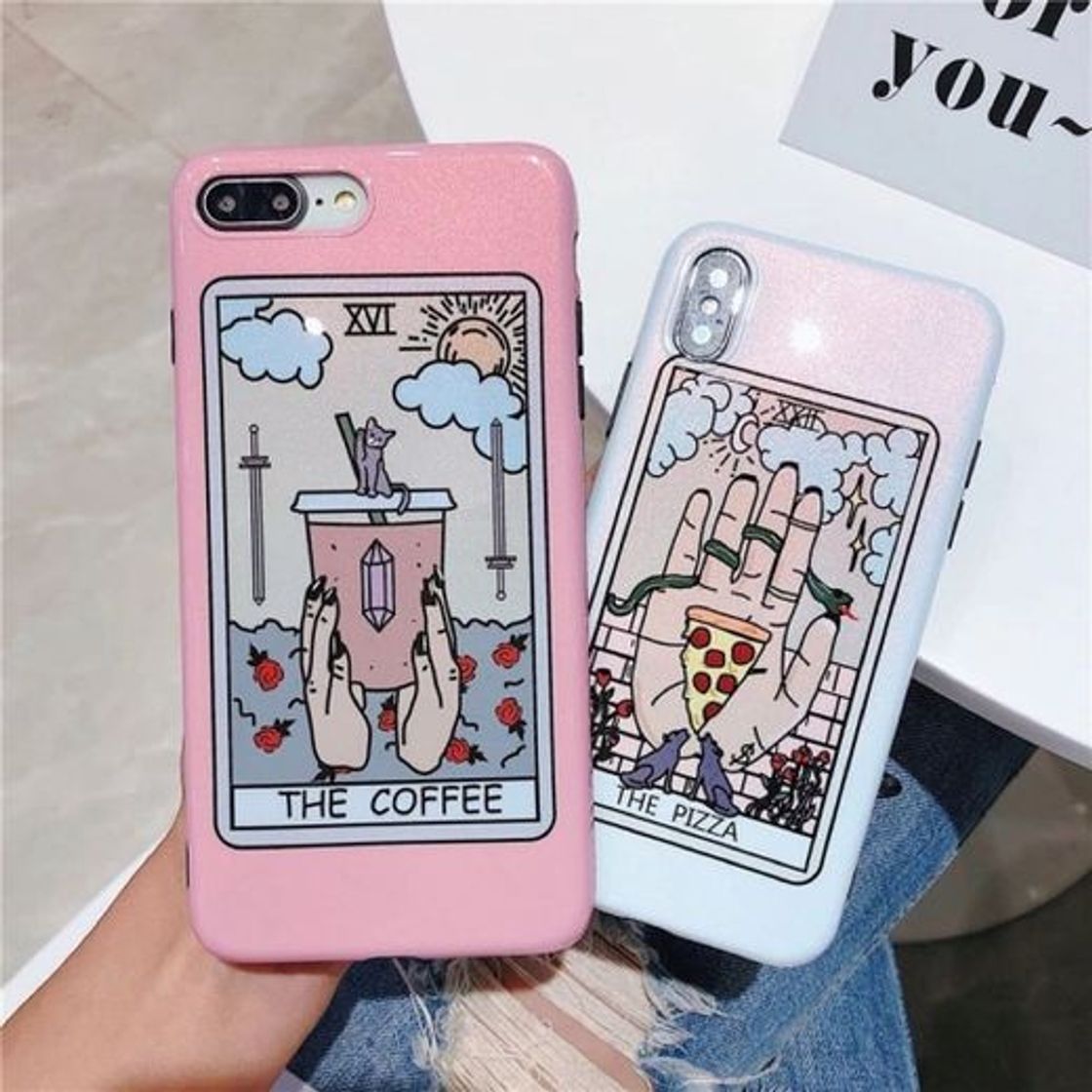 Social Funda kawaii tarot