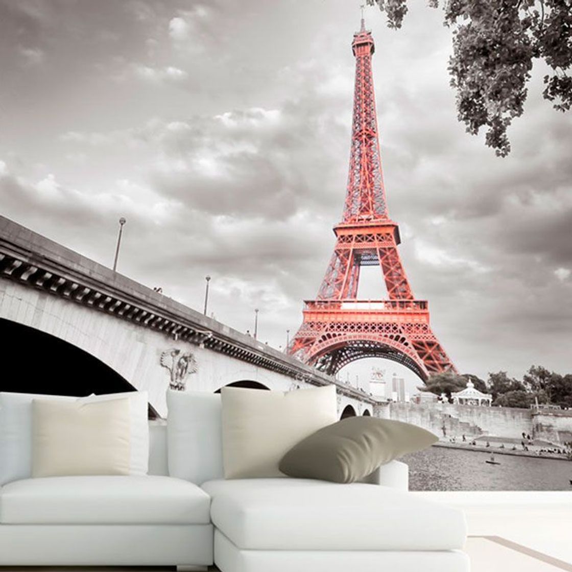 El gran mural de la casa? Por qué no! - Fotomurales la Torre Eiffel ...
