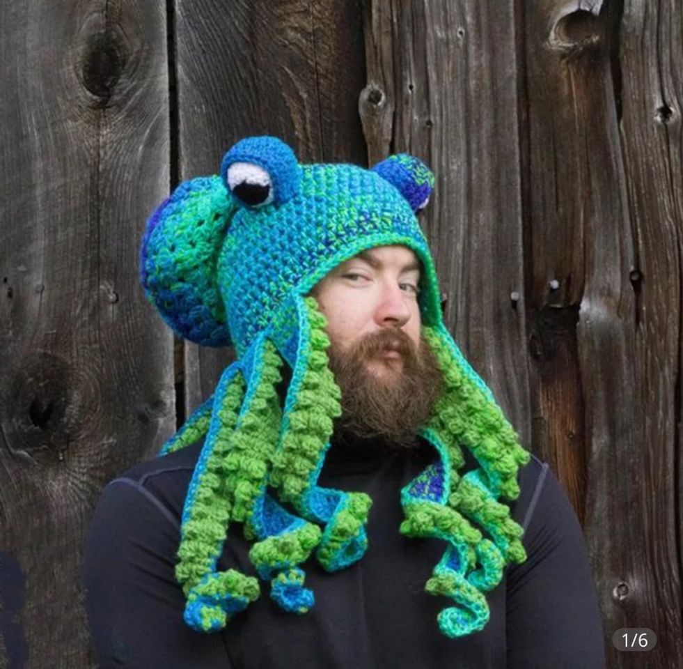 Moda Gorro pulpo