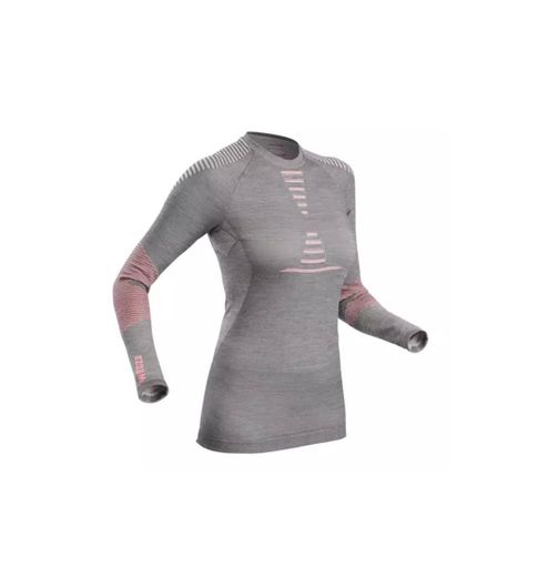 CAMISETA TÉRMICA DE ESQUÍ Y NIEVE INTERIOR MUJER WEDZE SKI 9