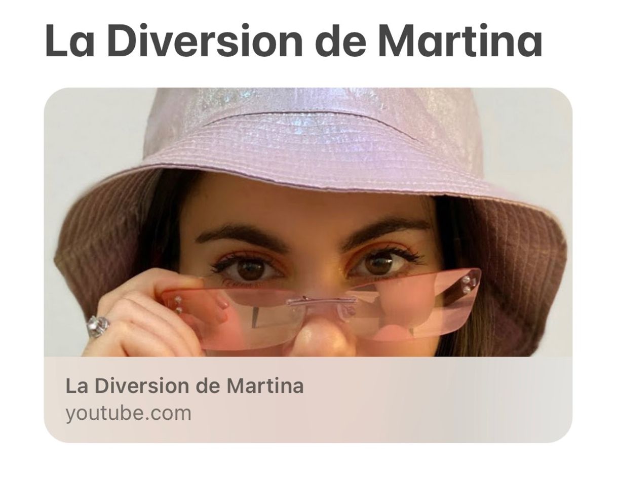 Moda La Diversion de Martina - YouTube