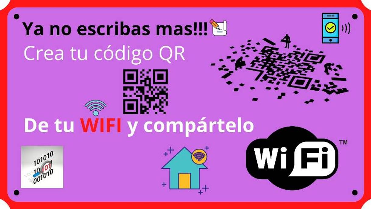 Fashion CREA CODIGO QR DE TU RED WIFI Y COMPARTIRLO - YouTube