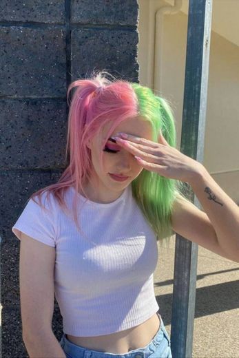PINK AND GREEN