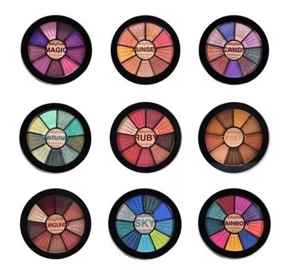 Moda Paleta de sombras 9 cores 