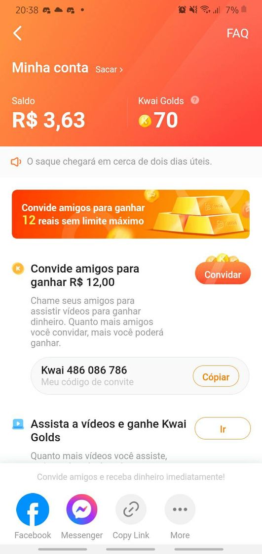 Social Ganhar dinheiro assistindo videos