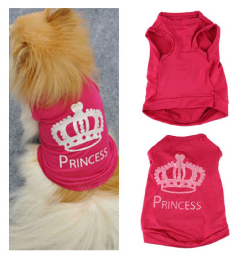 Moda Chaleco de princesa para perro 0’99 🔥