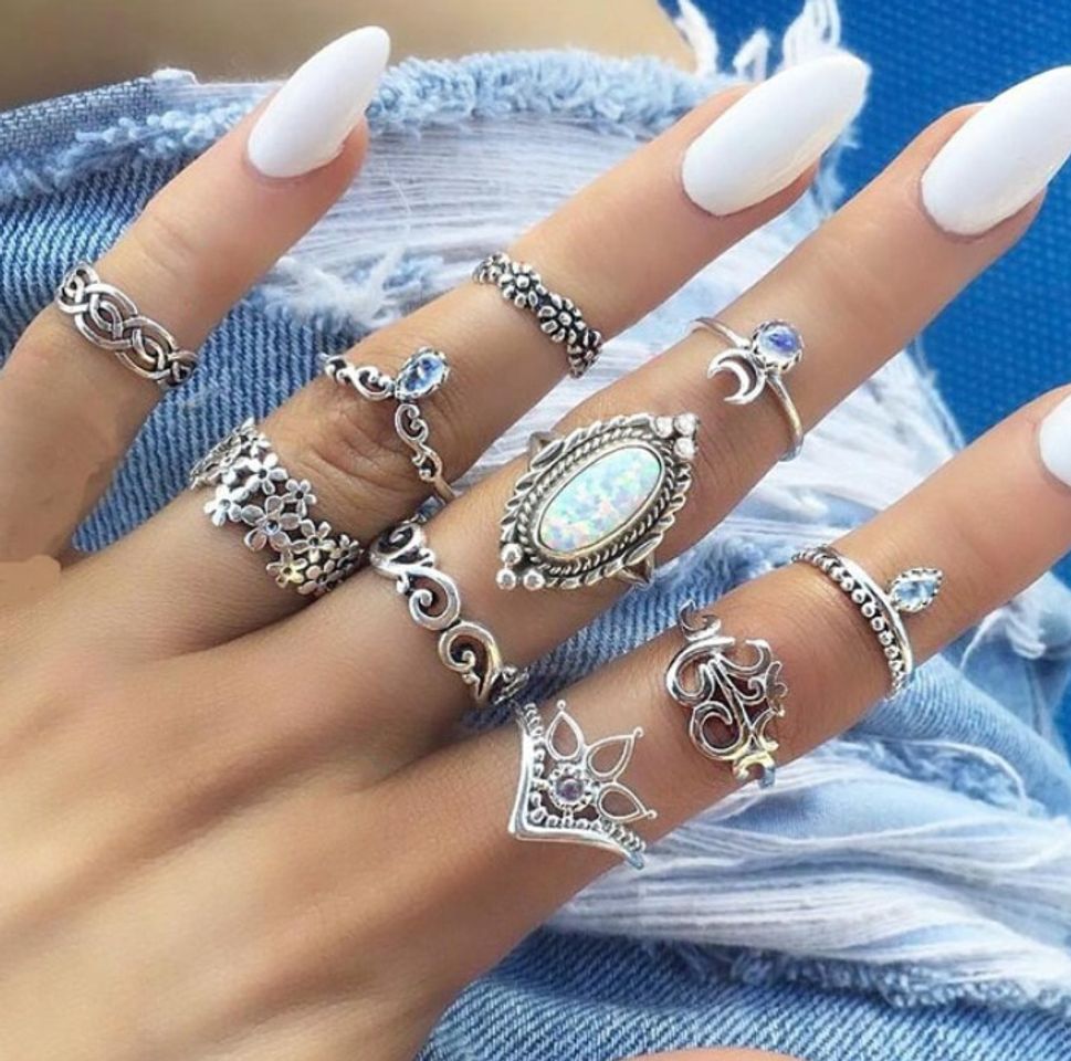 Fashion Diez anillos por 1’42 🔥