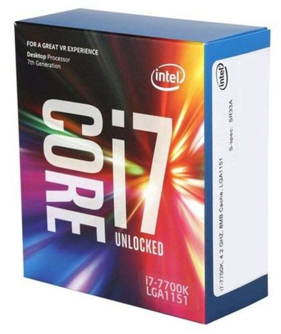 Electronics Intel Core i7-7700K - Procesador con tecnología Kaby Lake