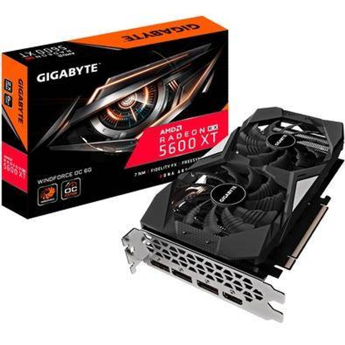 Producto Placa de vídeo rx 5600 xt alta potência e qualidade 