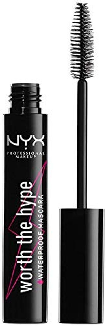 Beauty NYX Professional Makeup Máscara de pestañas Worth the Hype Waterproof Mascara, Volumen