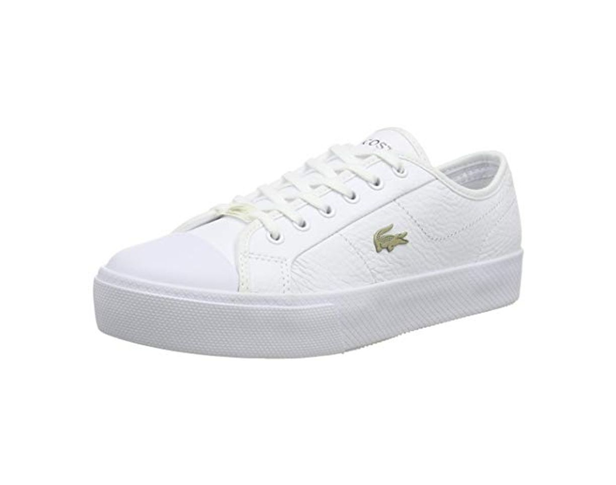 Moda Lacoste Ziane Plus Grand 07211Cfa, Zapatillas Mujer, Wht