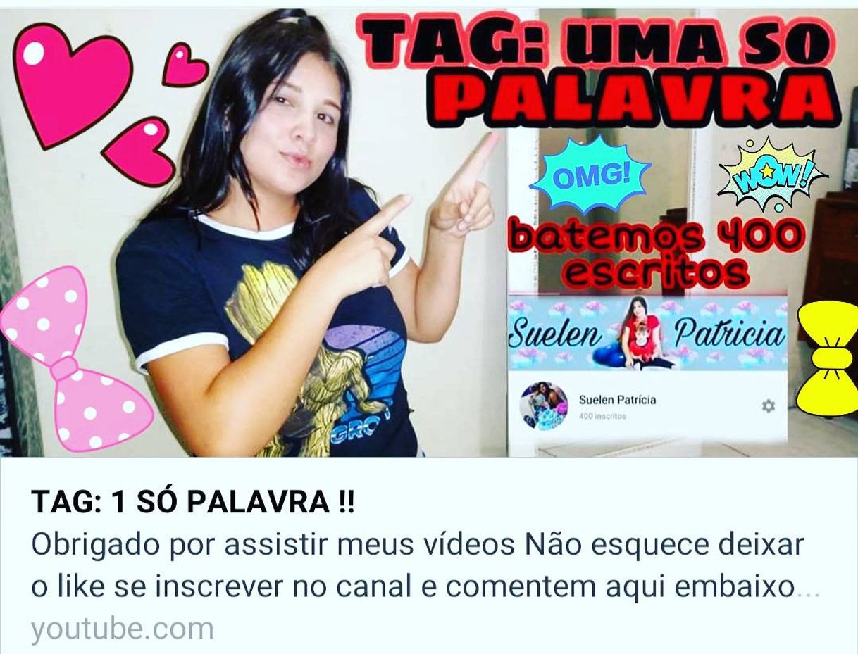 Moda TAG: 1 SÓ PALAVRA !!.❤️

