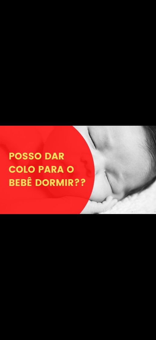 Fashion POSSO DAR O COLO PARA O BEBÊ DORMIR - YOUTUBE.