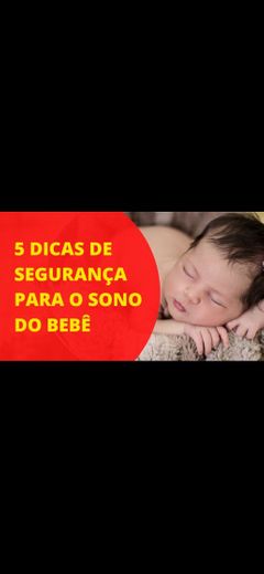 5 DICAS DE SEGURANÇA PARA O SONO DO BEBÊ - YOUTUBE.