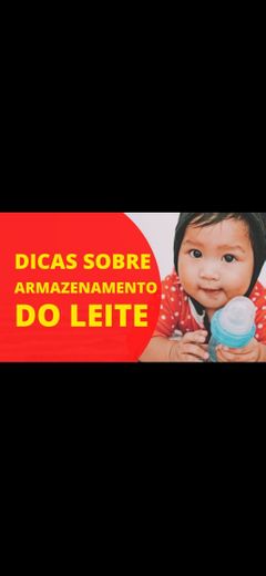 DICAS SOBRE ARMAZENAMENTO DO LEITE - YOUTUBE.