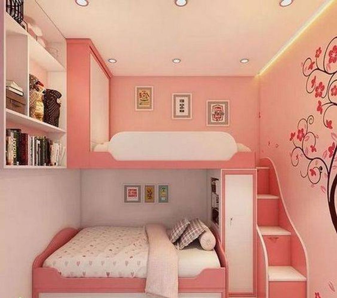 Moda Decoração para quarto feminino 