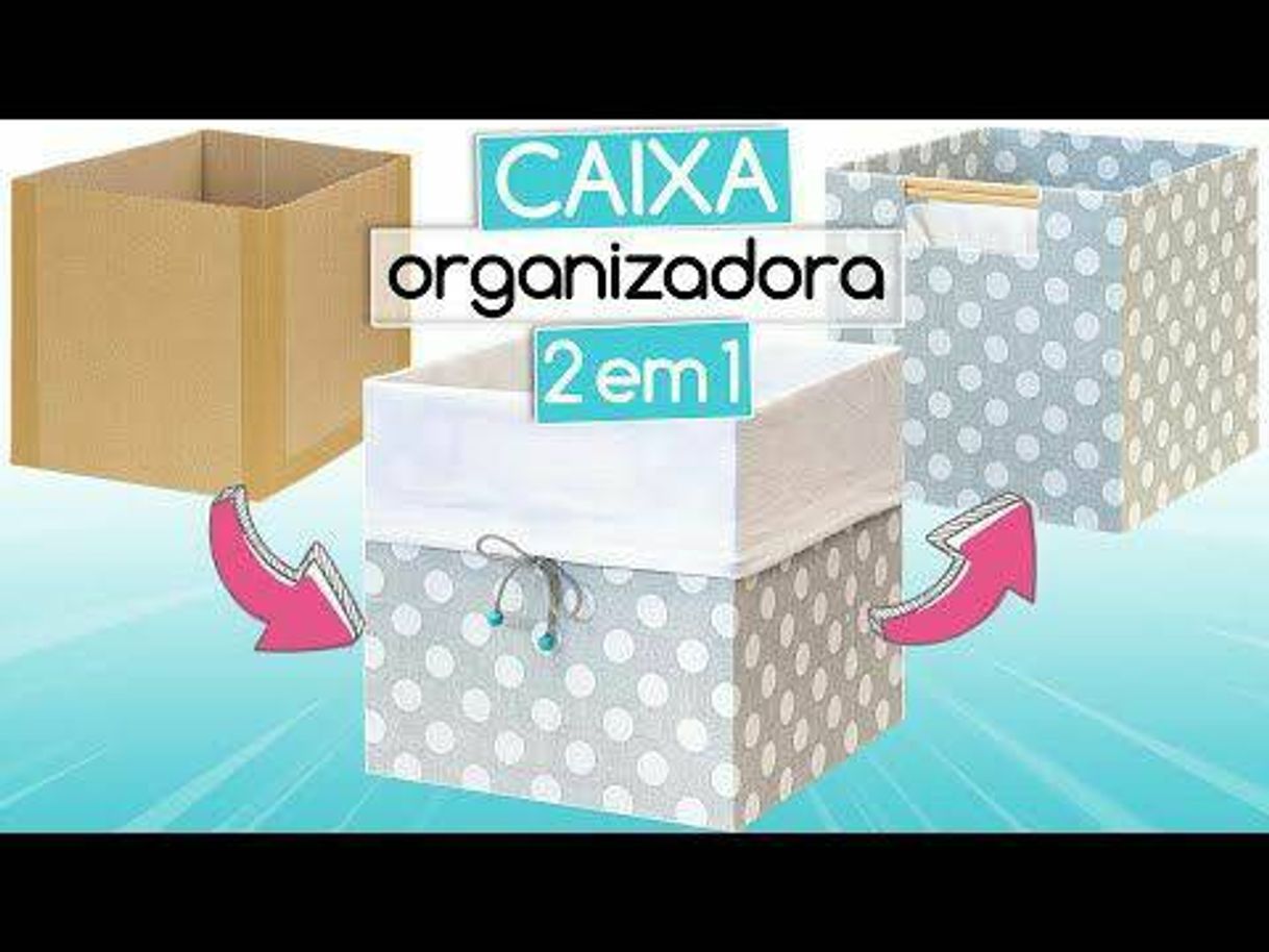 Fashion Caixa Organizadora de papelão 