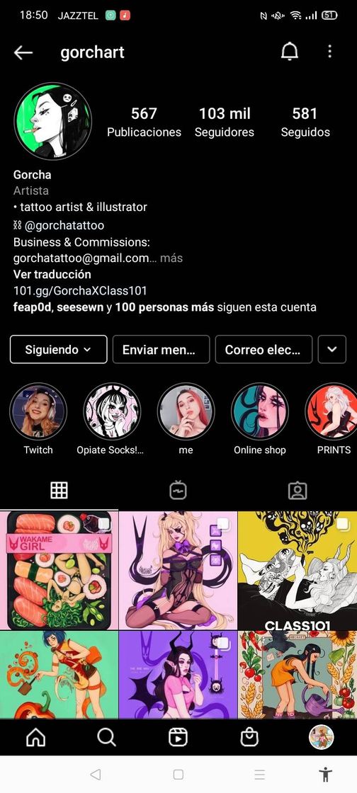 Social @gorchart