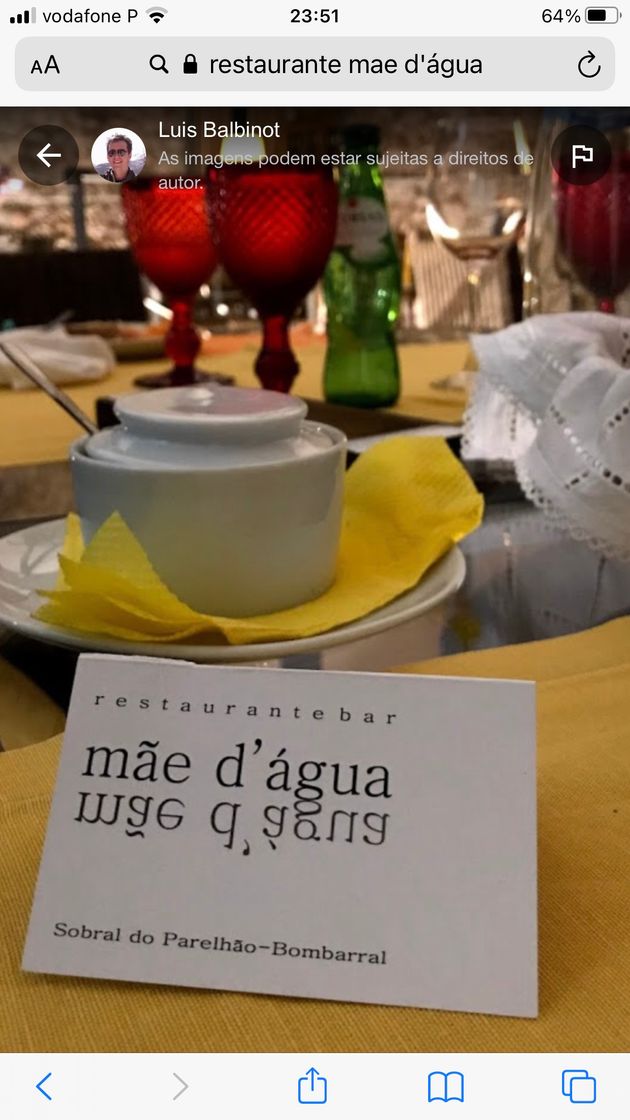 Restaurantes Mãe d'Água