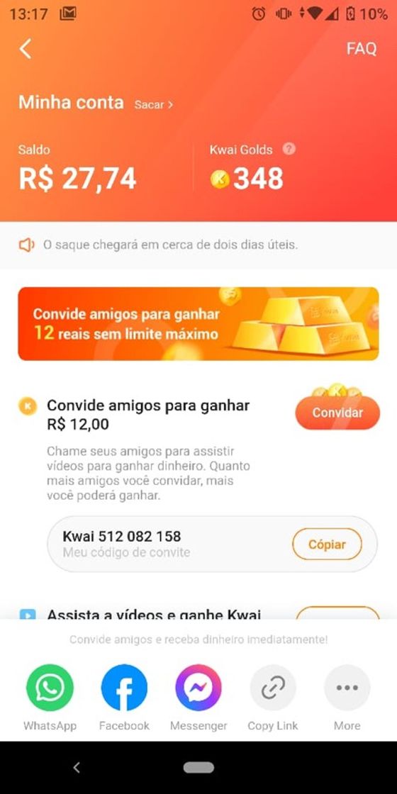 Moda Kwai512082158 código convite pra quem quer ganhar dinheiro