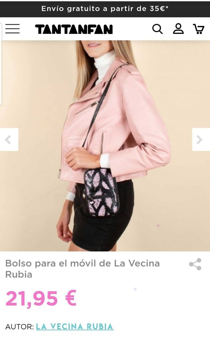 Moda Bolso para el móvil de La Vecina Rubia - TANTANFAN