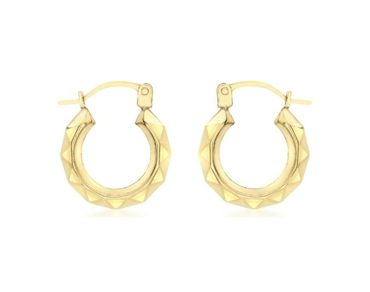 Social Carissima Gold Pendientes de mujer con oro amarillo de 9 quilates