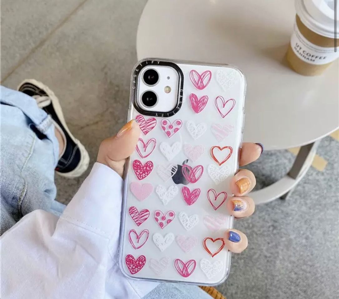 Social Funda Casetify corazones