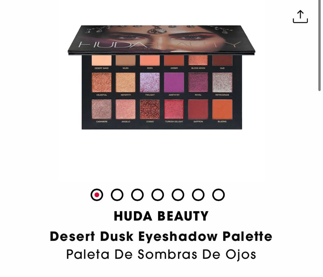 Productos Desert Dusk Eyeshadow Palette