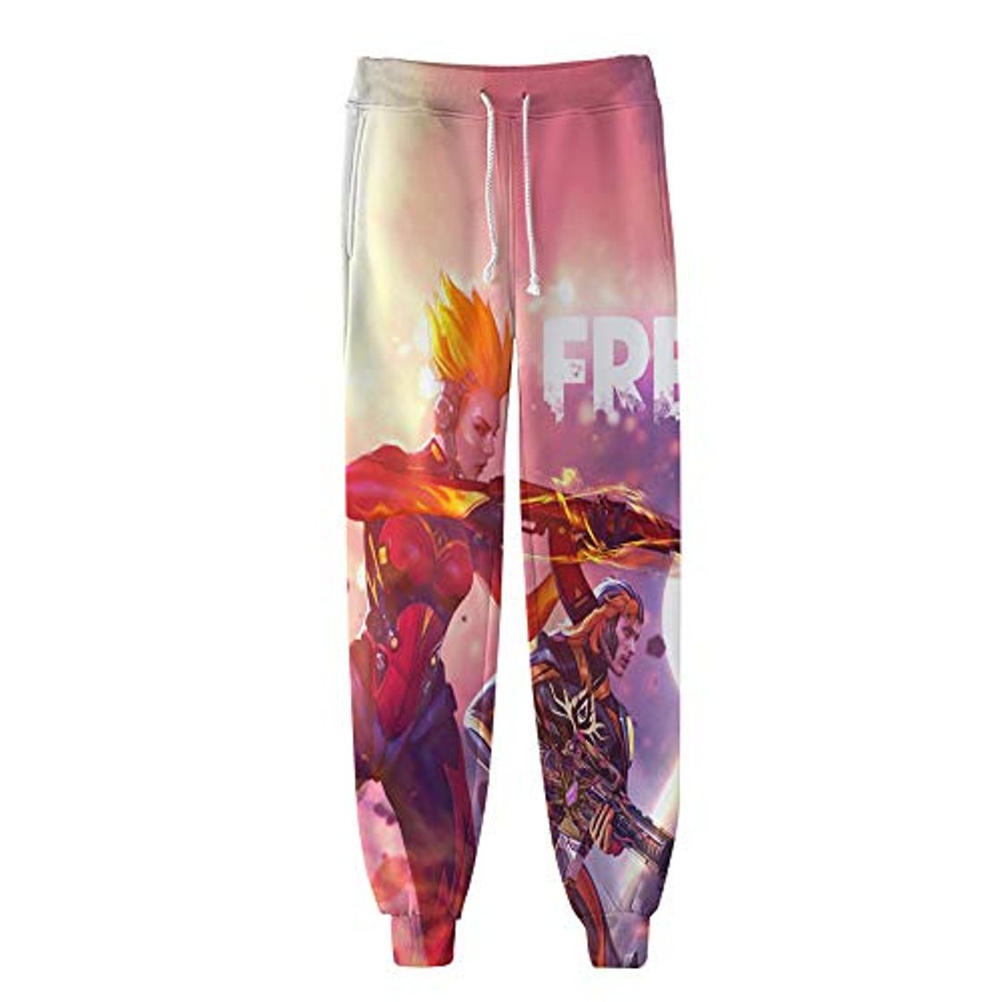 Moda ELOLOPO Free Fire Imprimir Populares Unisex Pantalones 3D Digital pantalón Casual con