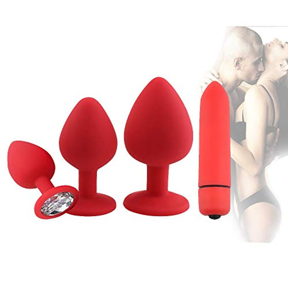 Product Amal Plug Training Kit Womens Stīmǖlator Games Silicone Àmàl Plǖg