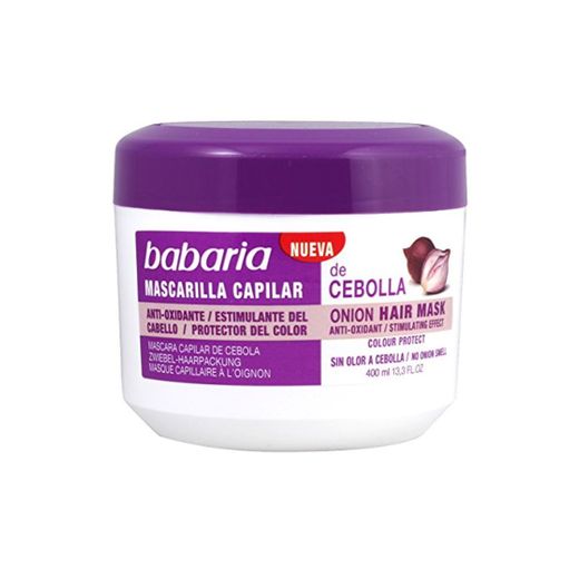 Babaria Mascarilla Capilar de Cebolla Anti Oxidante