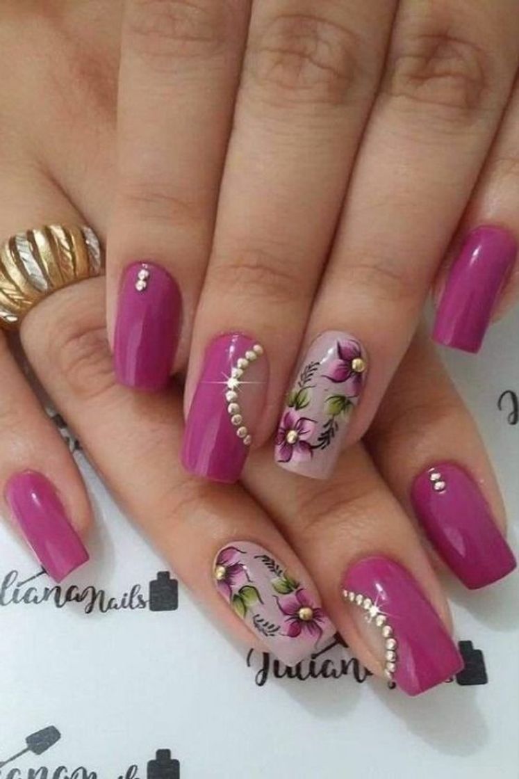 Fashion Unhas pink...