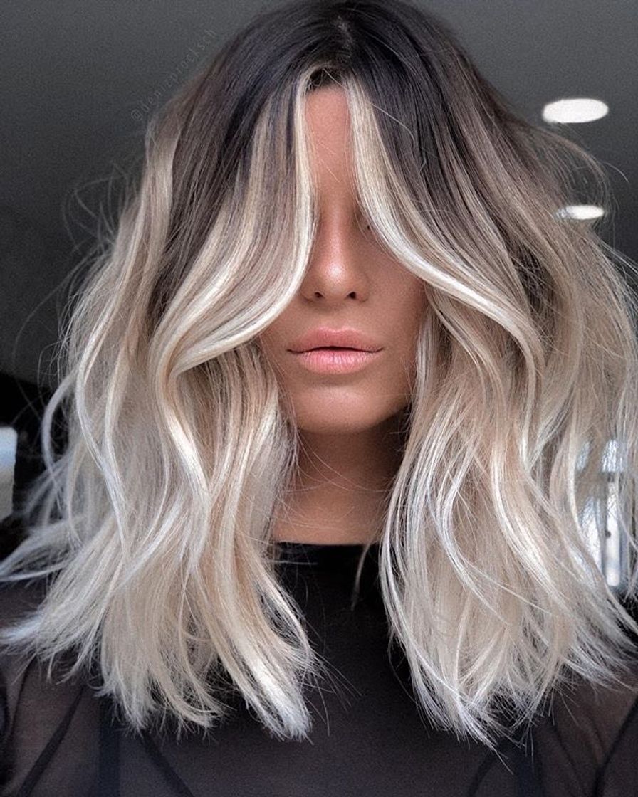 Moda Cabelo platinado 