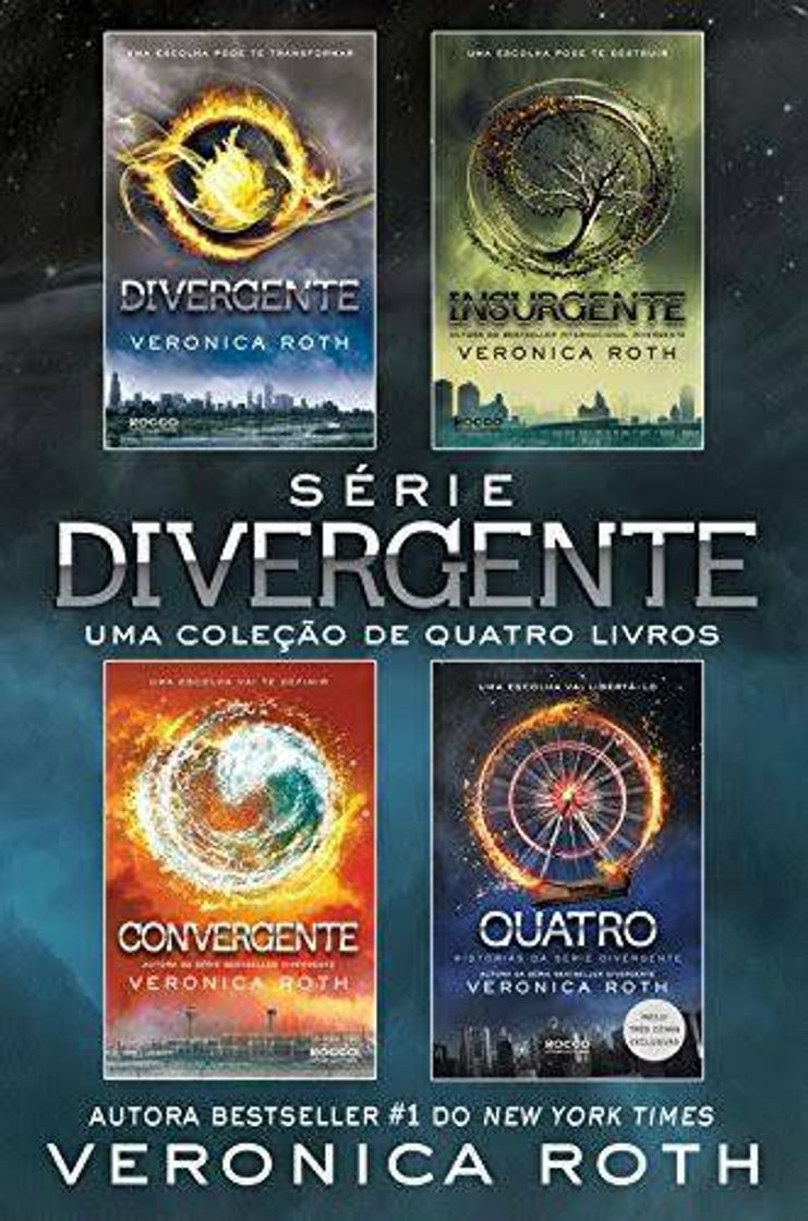 Book Livros da saga Divergente 